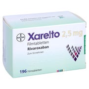 Xarelto 2,5 mg Filmtabletten 1X196 St