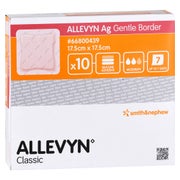 Allevyn Ag Gentle Border 17,5x17,5 cm Wu 10 St