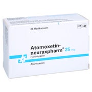 ATOMOXETIN-neuraxpharm 25 mg Hartkapseln 28 St