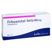 Febuxostat beta 80 mg Filmtabletten 56 St