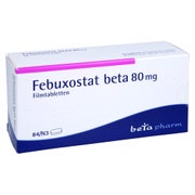 Febuxostat beta 80 mg Filmtabletten 84 St