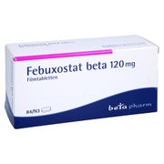 Febuxostat beta 120 mg Filmtabletten 84 St