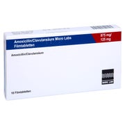 AMOXICILLIN/Clavulansäure Micro La.875mg/125mg 10 St