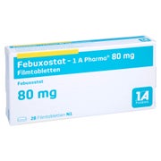 FEBUXOSTAT-1A Pharma 80 mg Filmtabletten 28 St