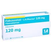 FEBUXOSTAT-1A Pharma 120 mg Filmtabletten 28 St