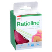 Ratioline Sport-tape 5 cmx5 m pink 1 St