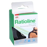 Ratioline Sport-tape 5 cmx5 m schwarz 1 St