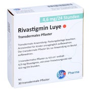 RIVASTIGMIN Luye 4,6 mg/24 Std. transderm.Pflaster 30 St