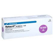 RETACRIT 10.000 I.E./1,0 ml Inj.-L.i.e.Fertigspr. 6 St