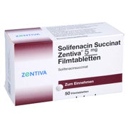 SOLIFENACIN SUCCINAT Zentiva 5 mg Filmtabletten 50 St