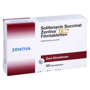 SOLIFENACIN SUCCINAT Zentiva 10 mg Filmtabletten 50 St