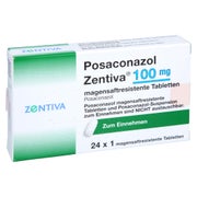 POSACONAZOL Zentiva 100 mg magensaftres.Tabletten 24 St