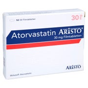 Atorvastatin Aristo 30 mg Filmtabletten 50 St