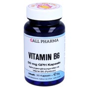 Vitamin B6 50 mg GPH Kapseln 30 St