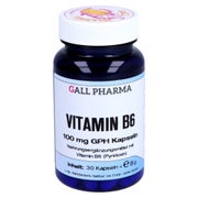 Vitamin B6 100 mg GPH Kapseln 30 St