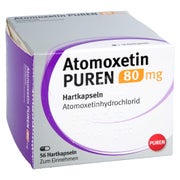 Atomoxetin Puren 80 mg Hartkapseln 56 St