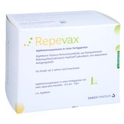 REPEVAX Injekt.-Susp.i.e.Fertigspritze mit Kanüle 10X0,5 ml