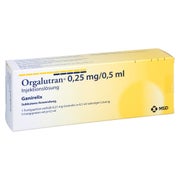 ORGALUTRAN 0,25 mg/0,5 ml Inj.-Lsg.i.e.Fertigspr. 1X5 St