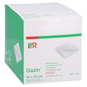 Gazin Mullkomp.10x10 cm steril 8fach 20X5 St