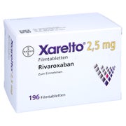 Xarelto 2,5 mg Filmtabletten 196 St