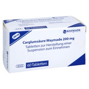 CARGLUMSÄURE Waymade 200 mg Tab.z.H.e.Susp.z.Einn. 60 St