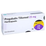 Pregabalin Tillomed 25 mg Hartkapseln 100 St