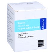 TIMOLOL Micro Labs 2,5 mg/ml Augentropfen Lösung 4X5 ml