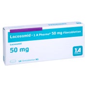 Lacosamid-1a Pharma 50 mg Filmtabletten 14 St