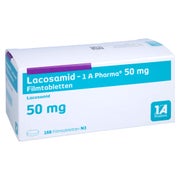 Lacosamid-1a Pharma 50 mg Filmtabletten 168 St