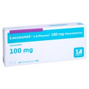 LACOSAMID-1A Pharma 100 mg Filmtabletten 14 St