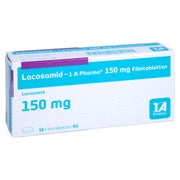 LACOSAMID-1A Pharma 150 mg Filmtabletten 56 St