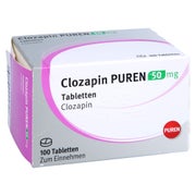 Clozapin Puren 50 mg Tabletten 100 St