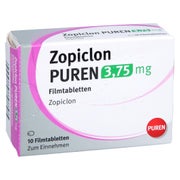 Zopiclon Puren 3,75 mg Filmtabletten 10 St