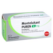 Montelukast Puren 4 mg Kautabletten 100 St