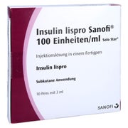 INSULIN LISPRO Sanofi 100 E/ml Fertigpen 10X3 ml 10X3 ml