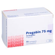 Pregabin 75 mg Hartkapseln Heunet 70 St
