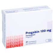 Pregabin 100 mg Hartkapseln Heunet 21 St