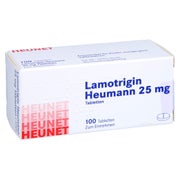 LAMOTRIGIN Heumann 25 mg Tabletten Heunet 100 St