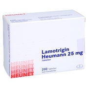 LAMOTRIGIN Heumann 25 mg Tabletten Heunet 200 St