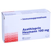 AZATHIOPRIN Heumann 100 mg Filmtabletten Heunet 50 St