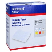 Cutimed Siltec Schaumverb.5x6 cm nicht h 10 St