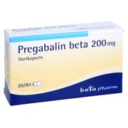 Pregabalin beta 200 mg Hartkapseln 20 St