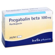 Pregabalin beta 100 mg Hartkapseln 20 St