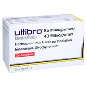 ULTIBRO Breezhaler 85 µg/43 µg Hartk.m.Plv.z.Inh. 90 St