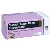 Quetiapin Accord 200 mg Retardtabletten 100 St