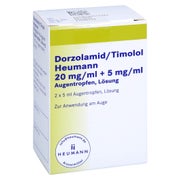 DORZOLAMID/Timolol Heumann 20 mg/ml+5 mg/ml ATR 2X5 ml