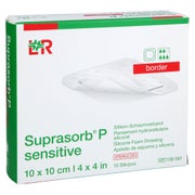 Suprasorb P Sensitive Pu-schaumv.border 10x10cm 10 St
