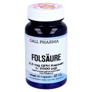 Folsäure 2,5 mg GPH Kapseln 90 St