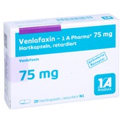 VENLAFAXIN-1A Pharma 75 mg Hartkapseln retard 20 St