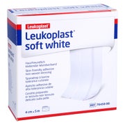 Leukoplast soft White Pflaster 4 cmx5 m 1 St